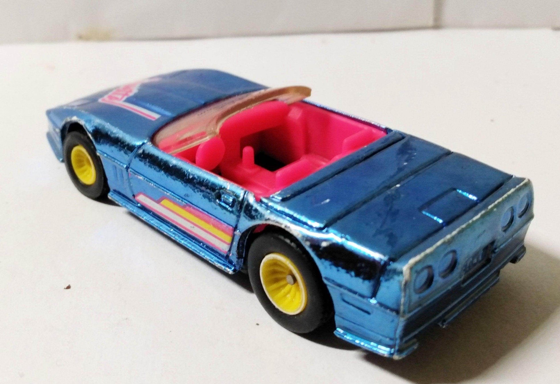 Hot Wheels California Custom #1301 Custom Corvette 1990 Real Riders - TulipStuff