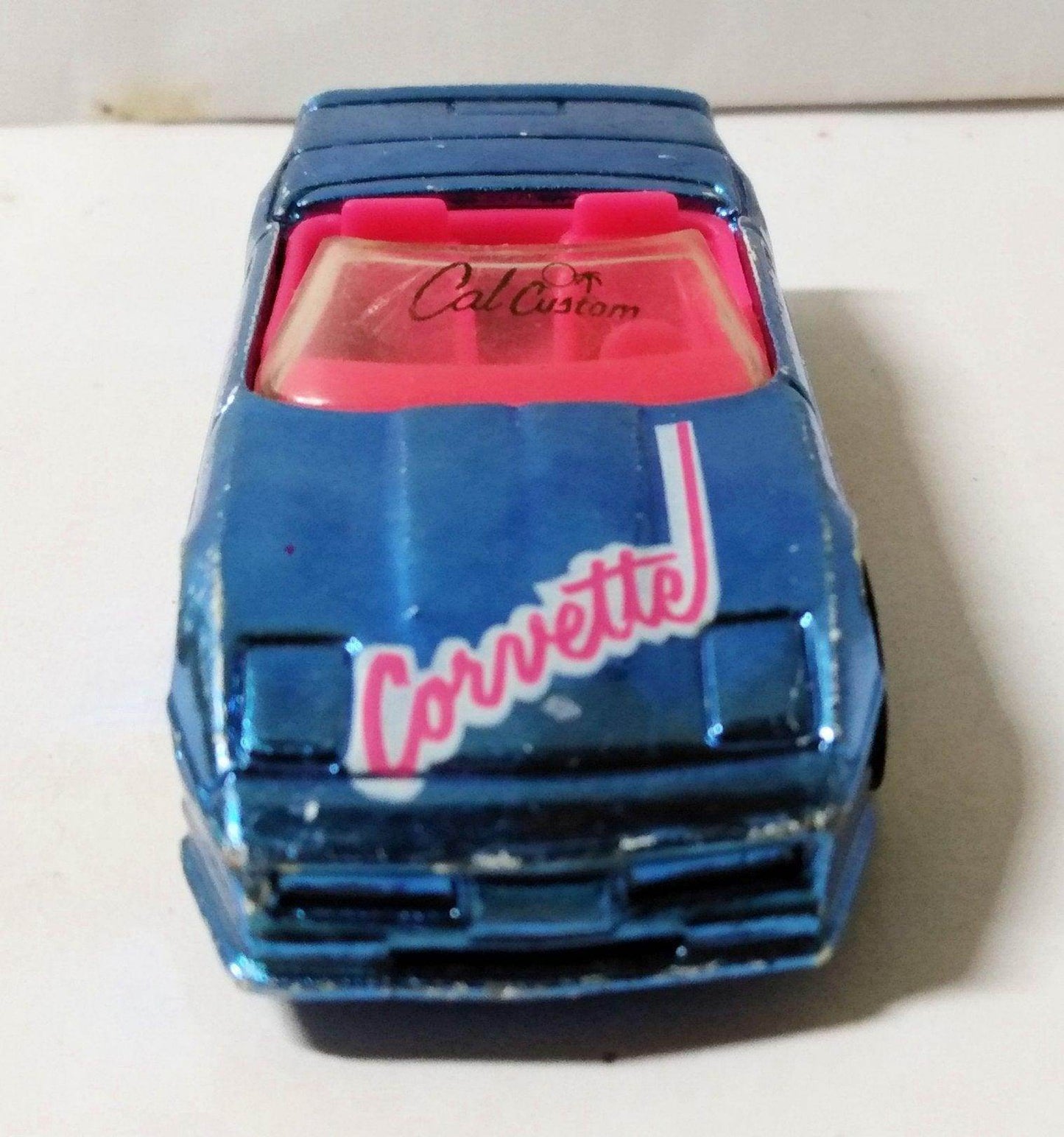 Hot Wheels California Custom #1301 Custom Corvette 1990 Real Riders - TulipStuff