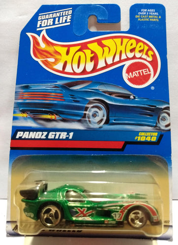 Hot Wheels Collector 1040 Panoz GTR-1 Race Car 1998 - TulipStuff