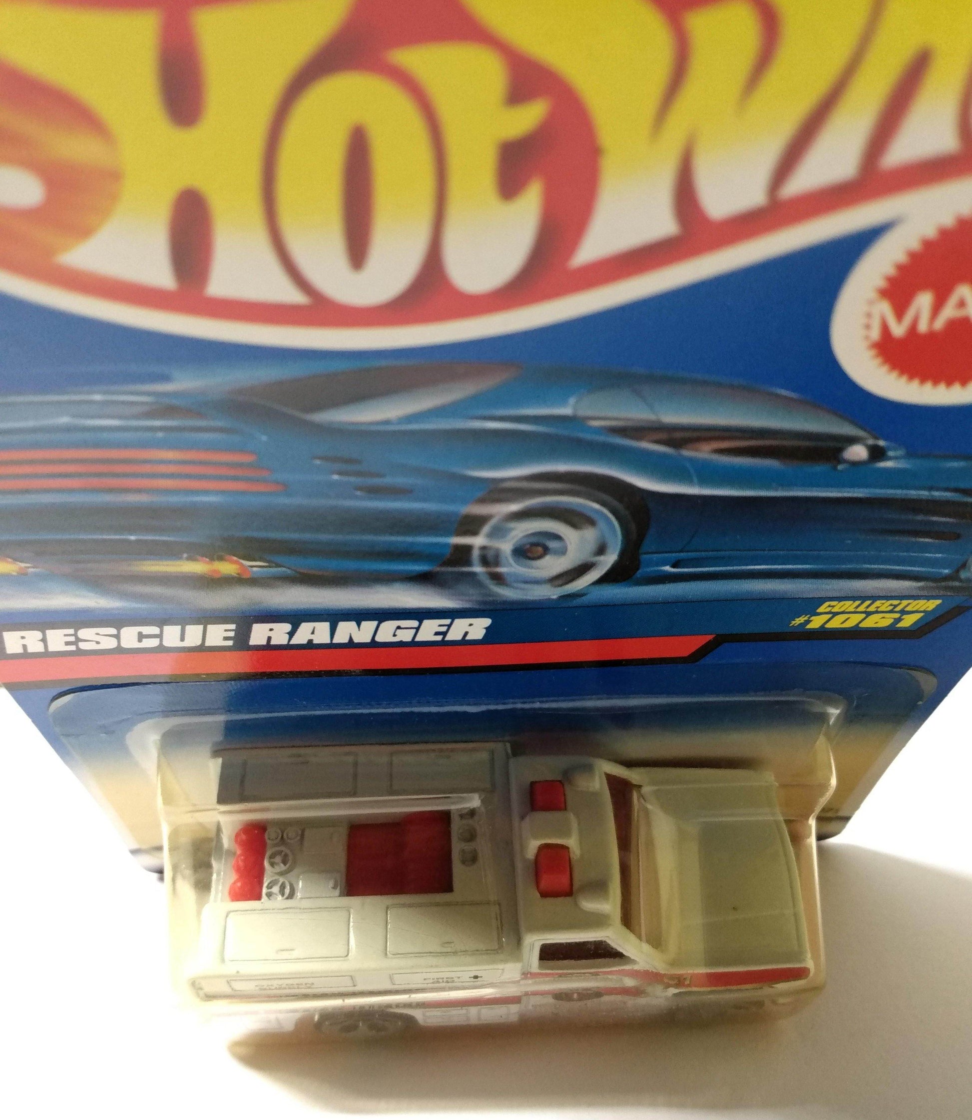 Hot Wheels Collector #1061 Rescue Ranger EMS Paramedic Truck - TulipStuff