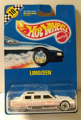 Hot Wheels Collector #112 Limozeen Vintage Diecast Toy Limousine 1990 - TulipStuff