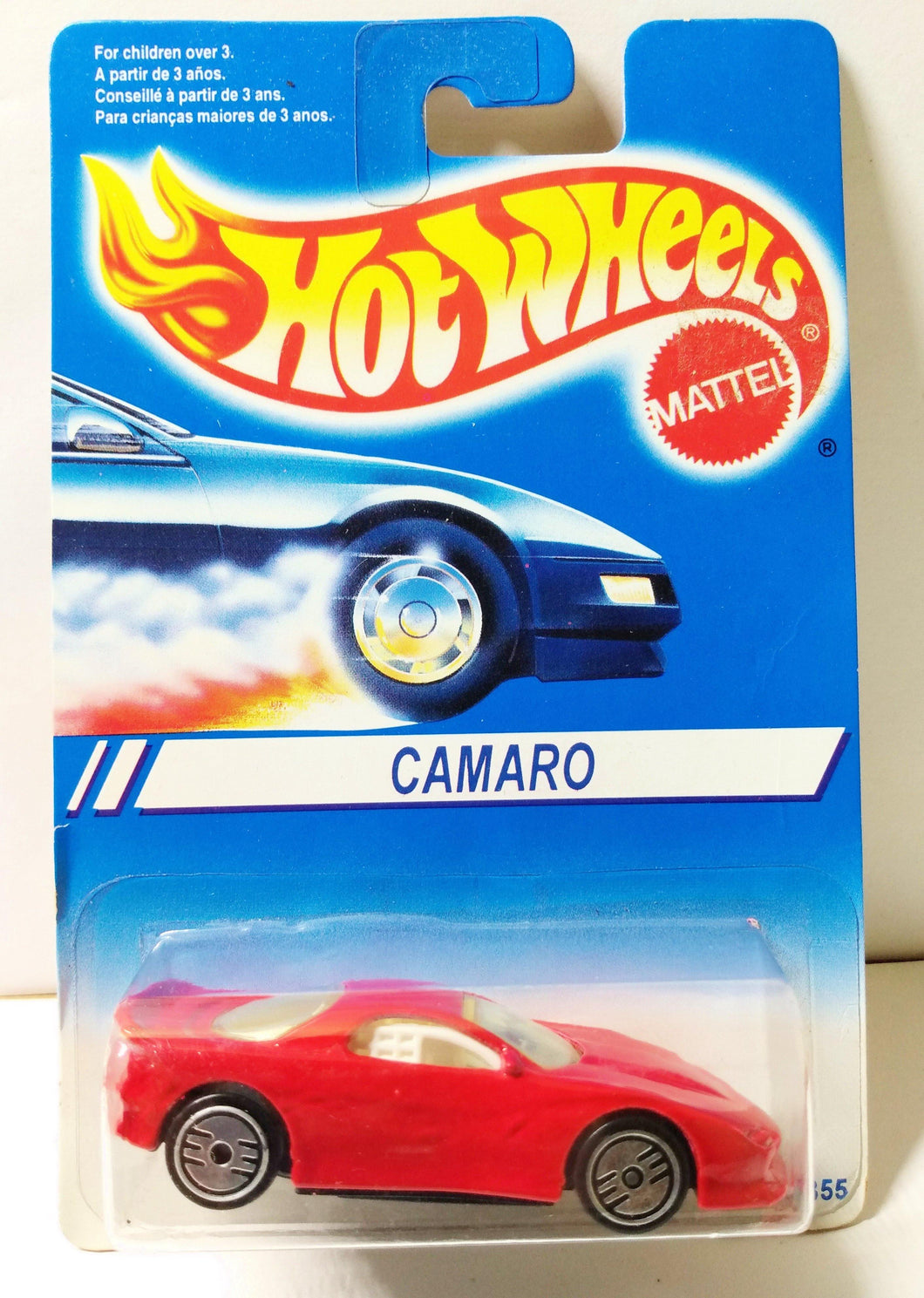 Hot Wheels 12355 '93 Chevrolet Camaro International Card 1994 - TulipStuff
