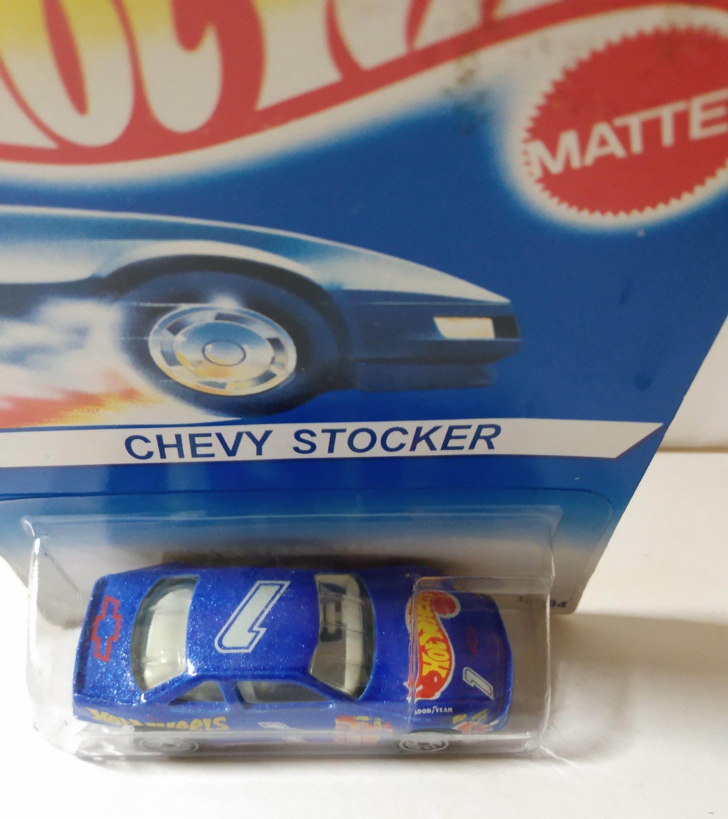 Hot Wheels 12794 Chevy Lumina Stocker Canada International Card 1994 - TulipStuff