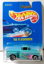 Load image into Gallery viewer, Hot Wheels Collector #136 &#39;56 Flashsider Chevy Stepside Pickup Truck - TulipStuff
