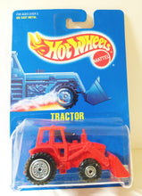 Load image into Gallery viewer, Hot Wheels Collector #145 Tractor Construction Red Diecast Toy 1992 - TulipStuff

