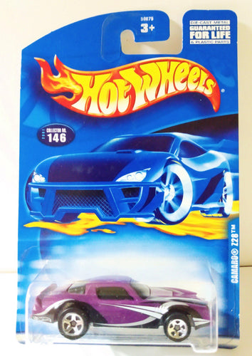 Hot Wheels 2001 Collector #146 Chevrolet Camaro Z28 - TulipStuff