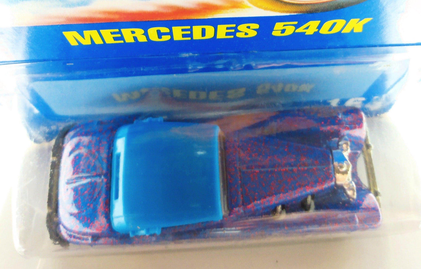 Hot Wheels Collector #164 Mercedes 540K Vintage diecast Car 1991 - TulipStuff