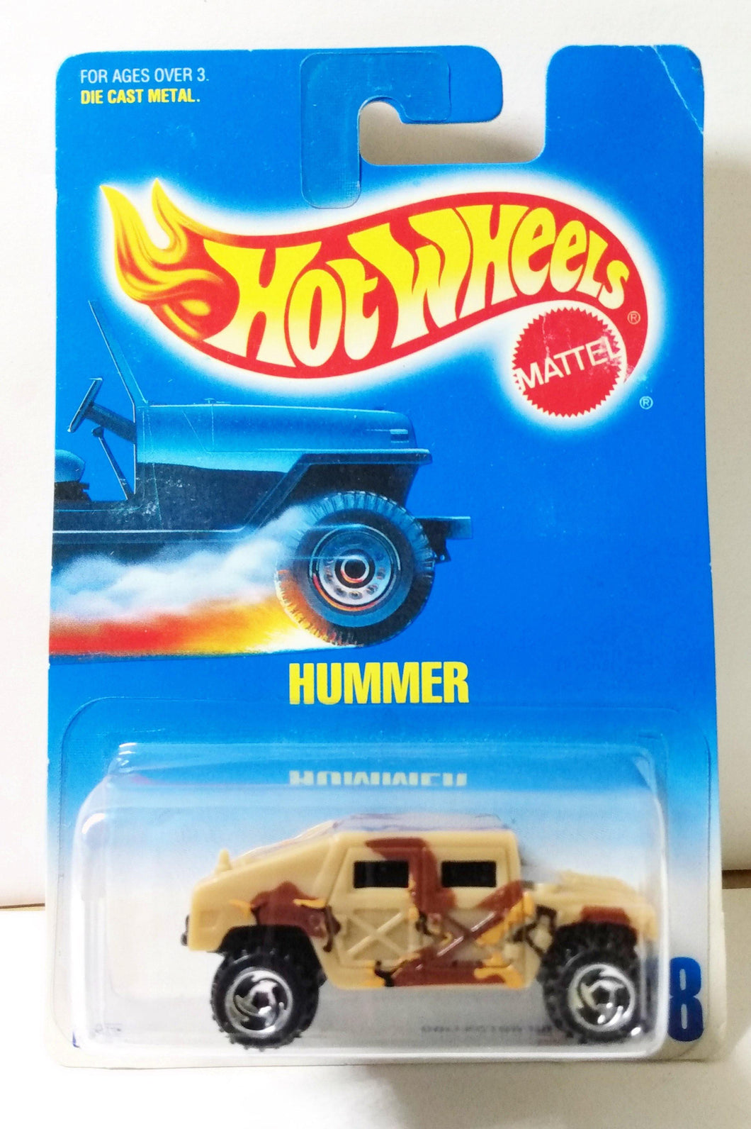 Hot Wheels Collector #188 Hummer Hummvee Military Vehicle 1996 - TulipStuff