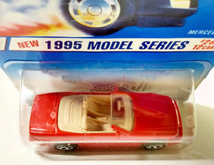 Hot Wheels 1995 Model Series Mercedes SL Convertible Collector #342 - TulipStuff