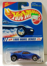 Load image into Gallery viewer, Hot Wheels 1995 Model Series Speed Blaster Collector 343 Blue sp5 - TulipStuff
