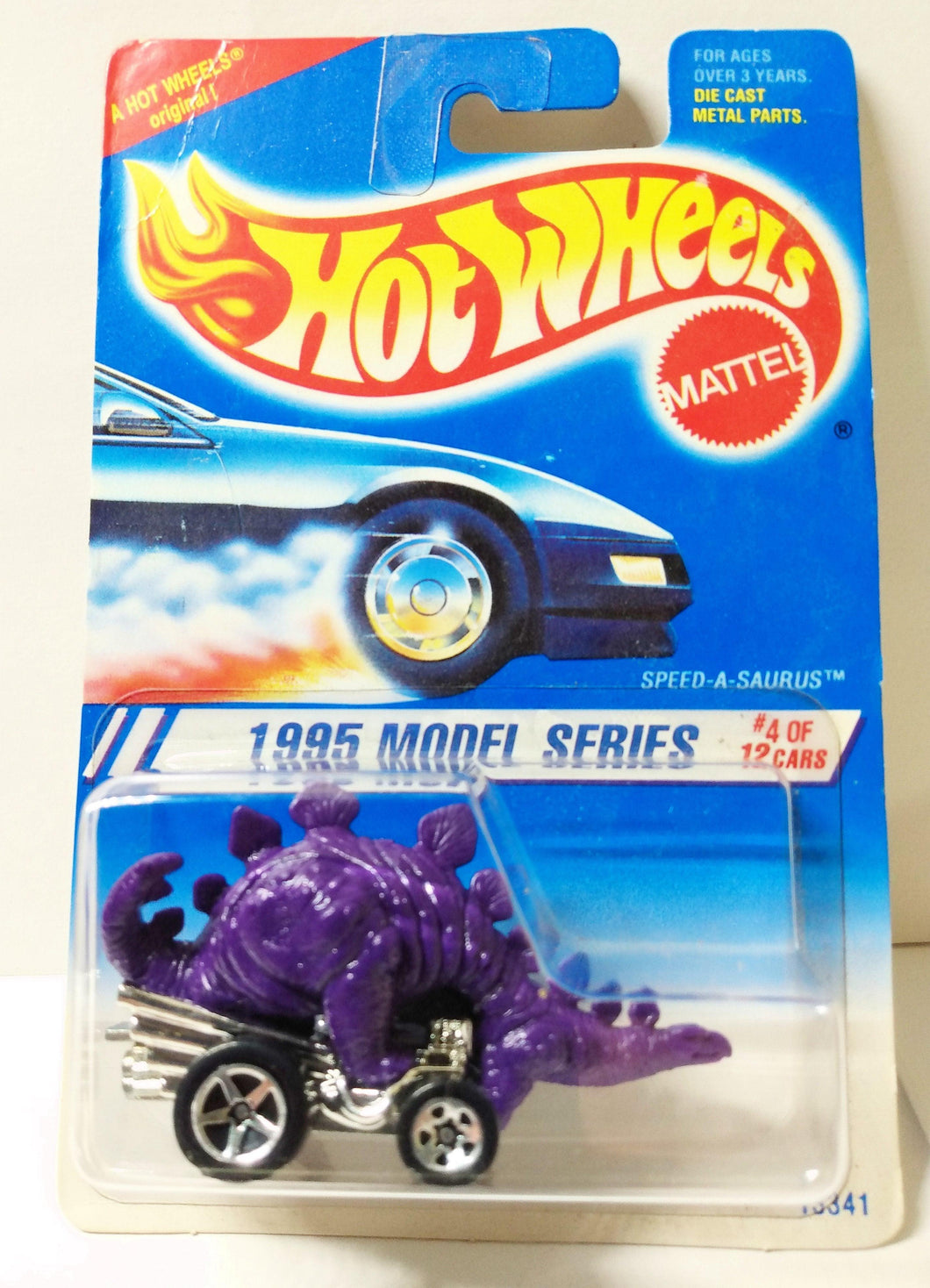 Hot Wheels 1995 Model Series Speed-A-Saurus Collector #345 - TulipStuff