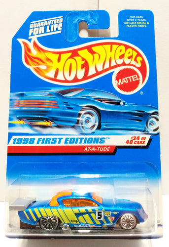 Hot Wheels 1998 First Editions At-A-Tude Collector #667 - TulipStuff