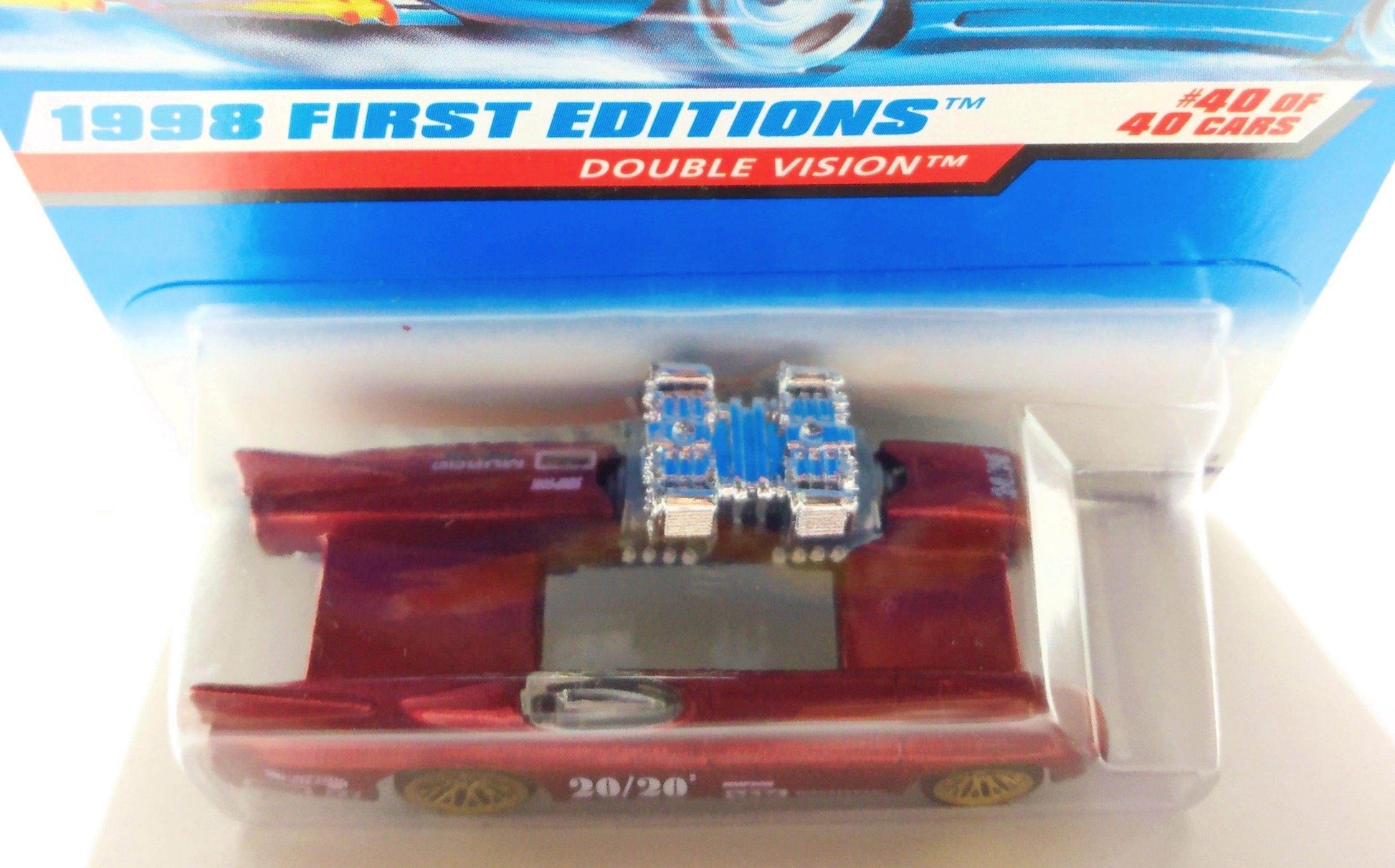 Hot Wheels 1998 First Editions Double Vision Collector #684 - TulipStuff