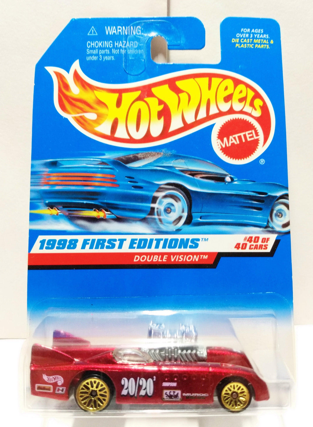 Hot Wheels 1998 First Editions Double Vision Collector #684 - TulipStuff
