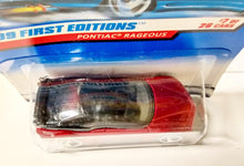 Load image into Gallery viewer, Hot Wheels 1999 First Editions Pontiac Rageous Collector #675 - TulipStuff
