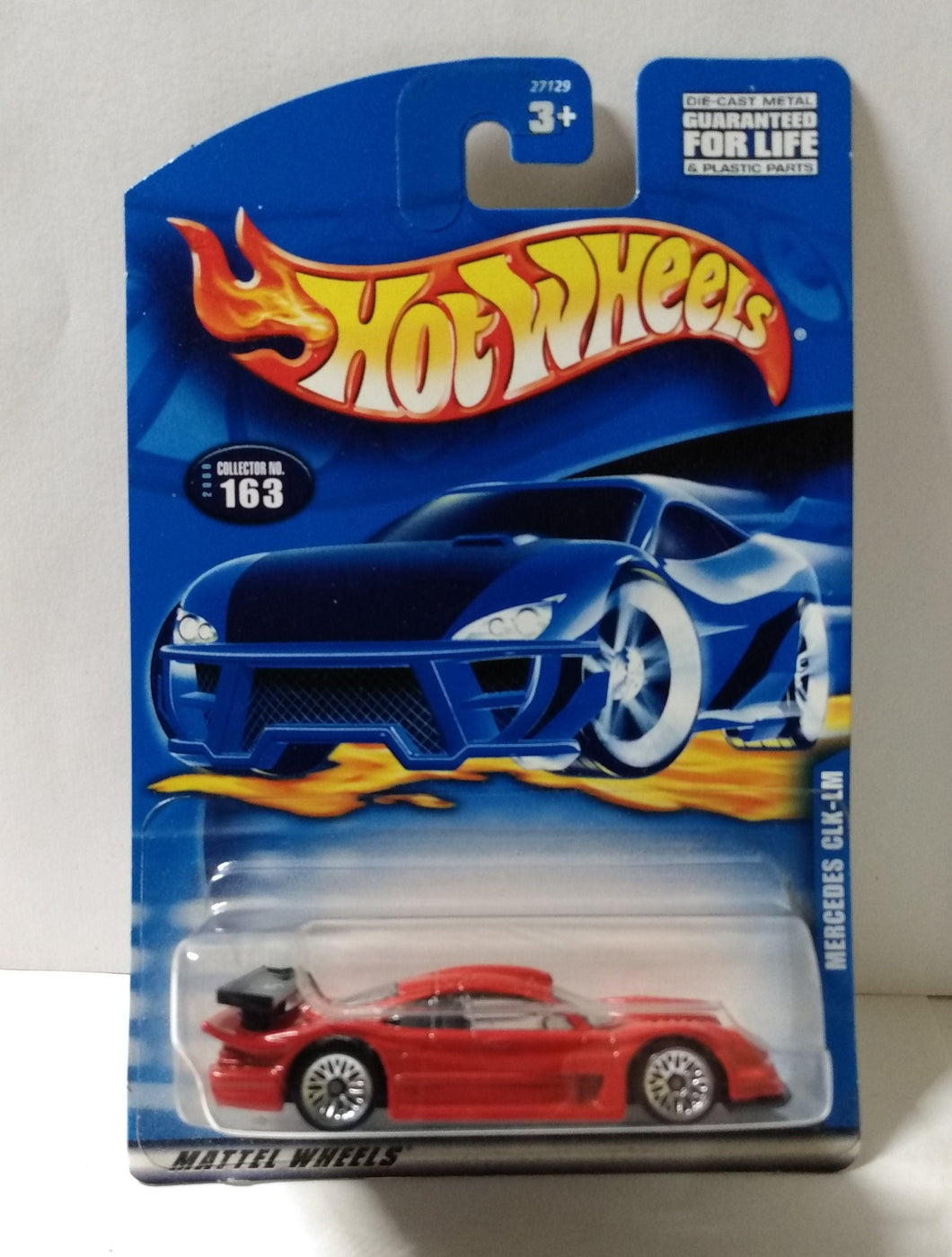 Hot Wheels 2000 Collector #163 Mercedes CLK-LM Race Car - TulipStuff