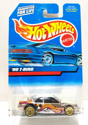 Hot Wheels 2000 Collector #102 '90 T-Bird Ford Thunderbird Stocker - TulipStuff