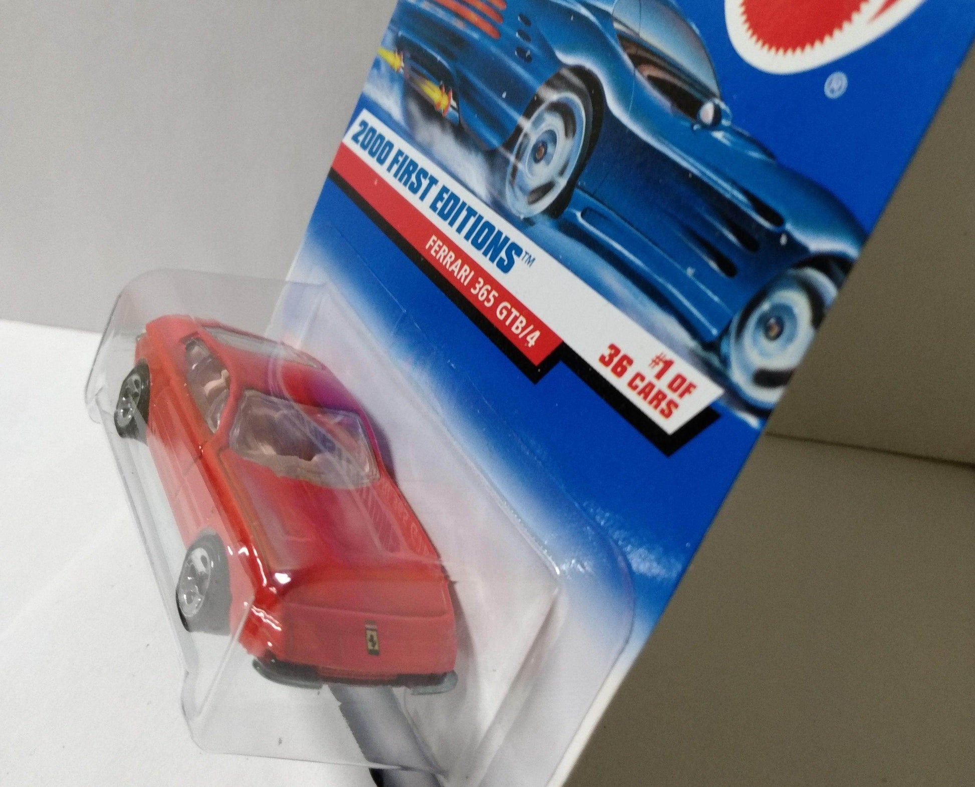 Hot Wheels 2000 First Editions Ferrari 365 GTB/4 Collector #061 - TulipStuff