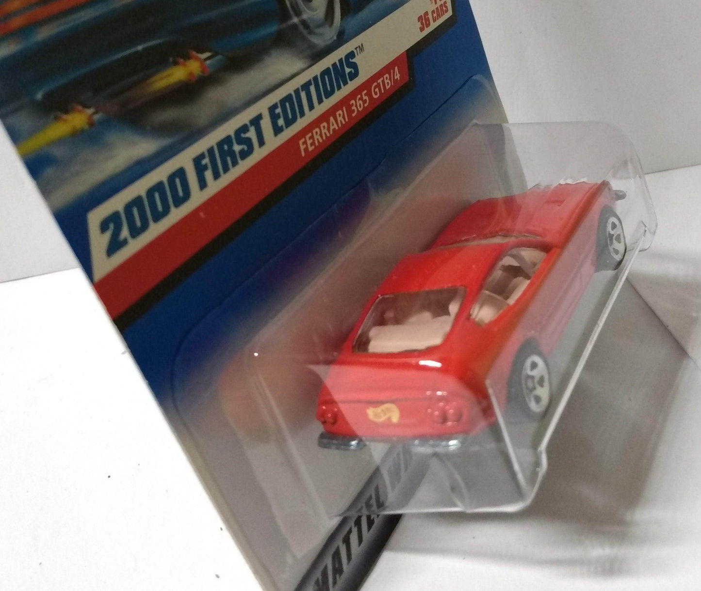 Hot Wheels 2000 First Editions Ferrari 365 GTB/4 Collector #061 - TulipStuff