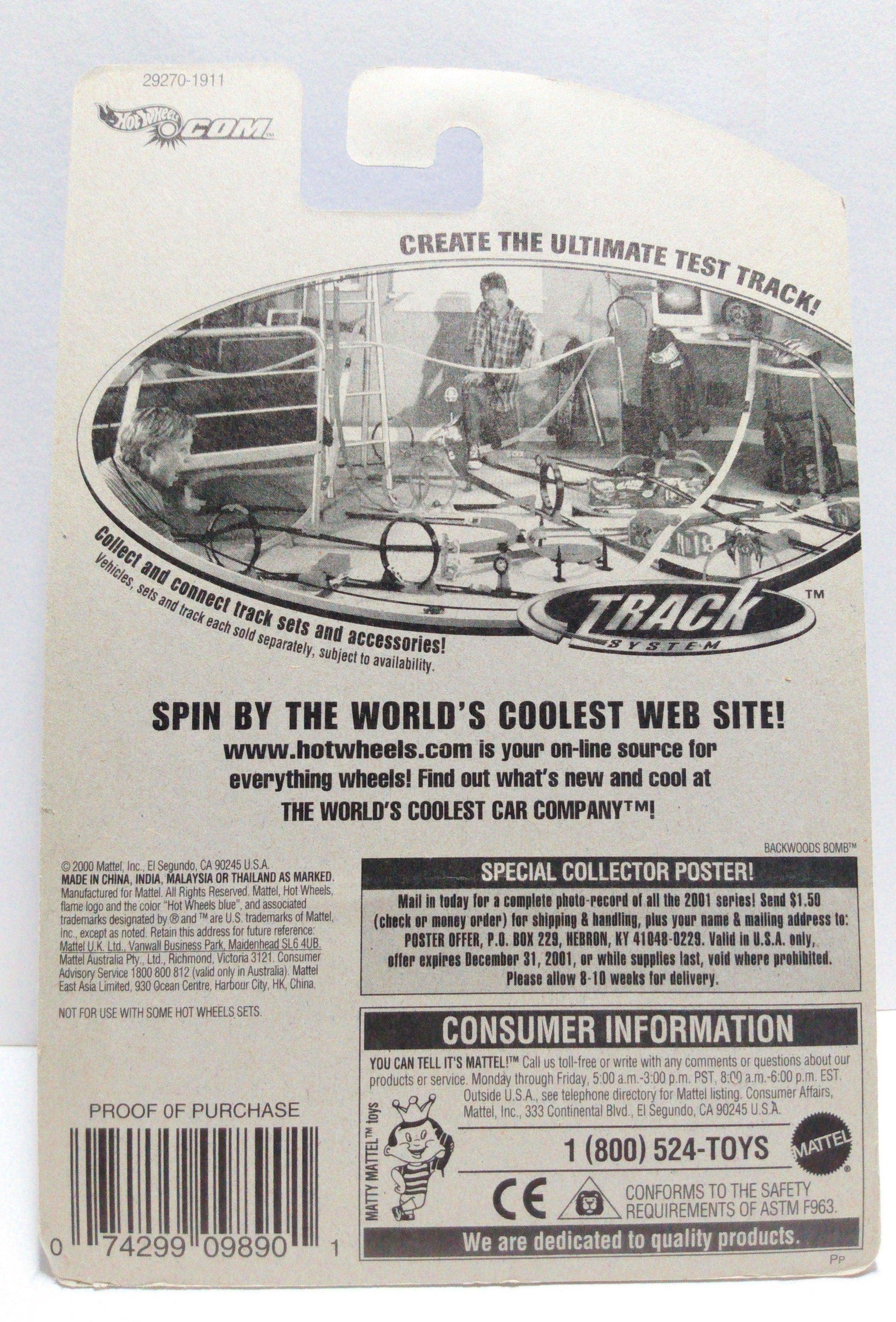 Hot Wheels 2000 Collector #215 XT-3 3-Wheel Race Car - TulipStuff