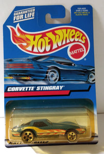 Hot Wheels 2000 Collector #154 Chevrolet Corvette Stingray 5 dot - TulipStuff