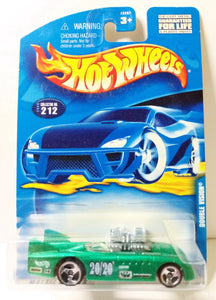 Hot Wheels Collector 2000 #212 Double Vision Diecast Metal Concept Car - TulipStuff