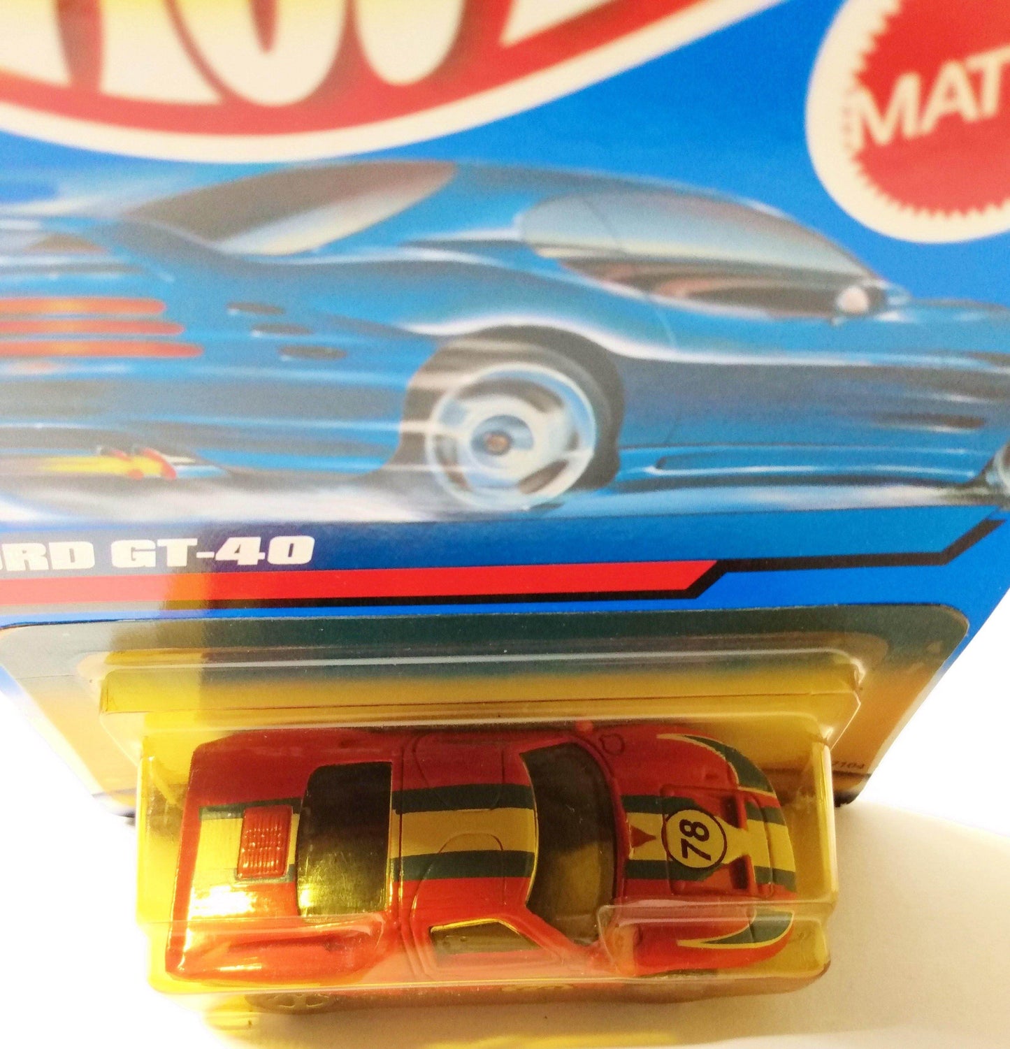 Hot Wheels 2000 Collector #139 Ford GT-40 Racing Car 5sp China - TulipStuff