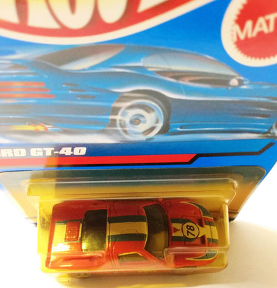 Hot Wheels 2000 Collector #139 Ford GT-40 Racing Car 5sp China - TulipStuff