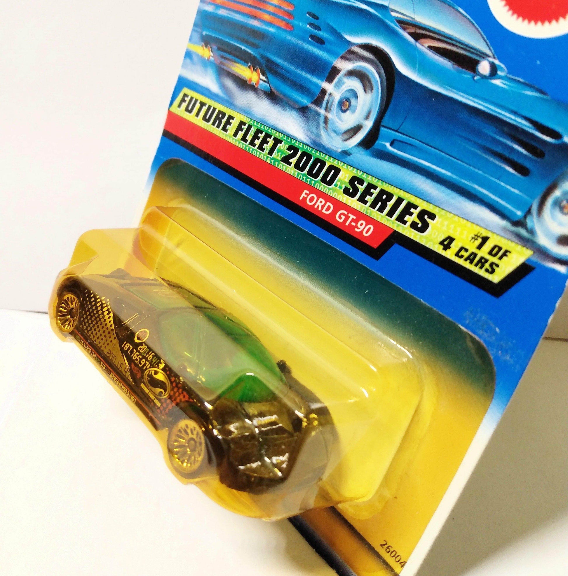 Hot Wheels Future Fleet 2000 Series Ford GT-90 Racing Car 2000 #001 - TulipStuff