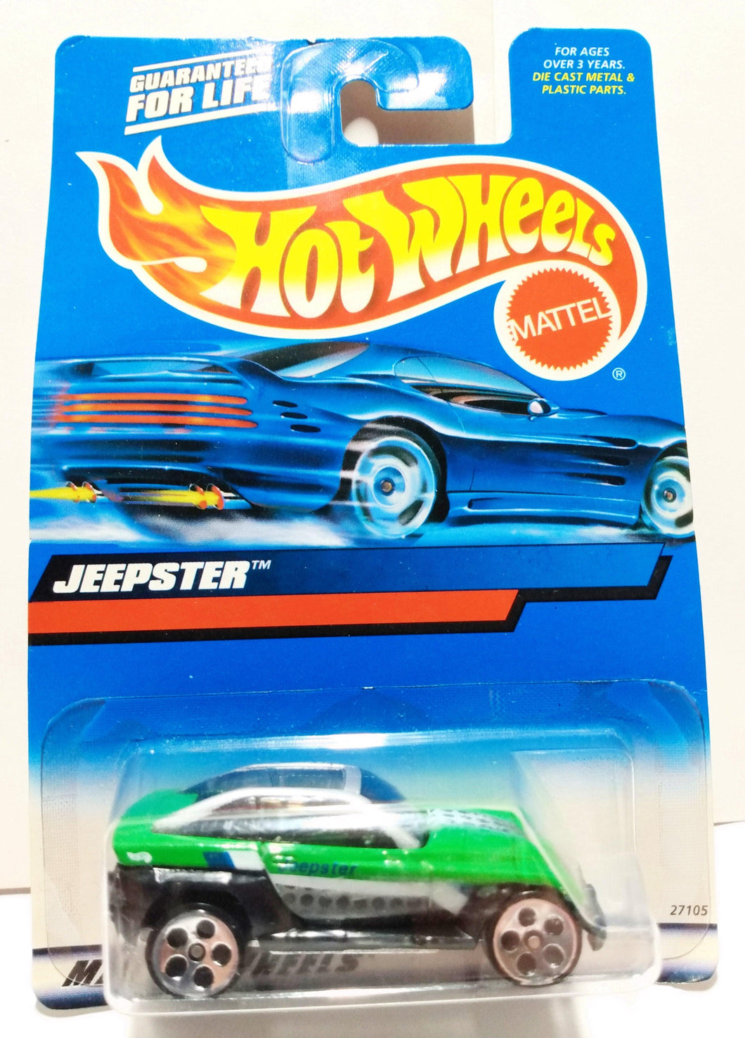 Hot Wheels 2000 Collector #140 Jeepster Convertible - TulipStuff
