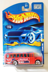 Hot Wheels 2000 Collector #216 School Bus - TulipStuff