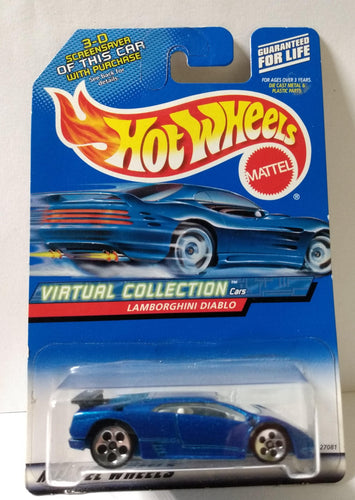 Hot Wheels Virtual Collection Lamborghini Diablo 2000 #114 - TulipStuff