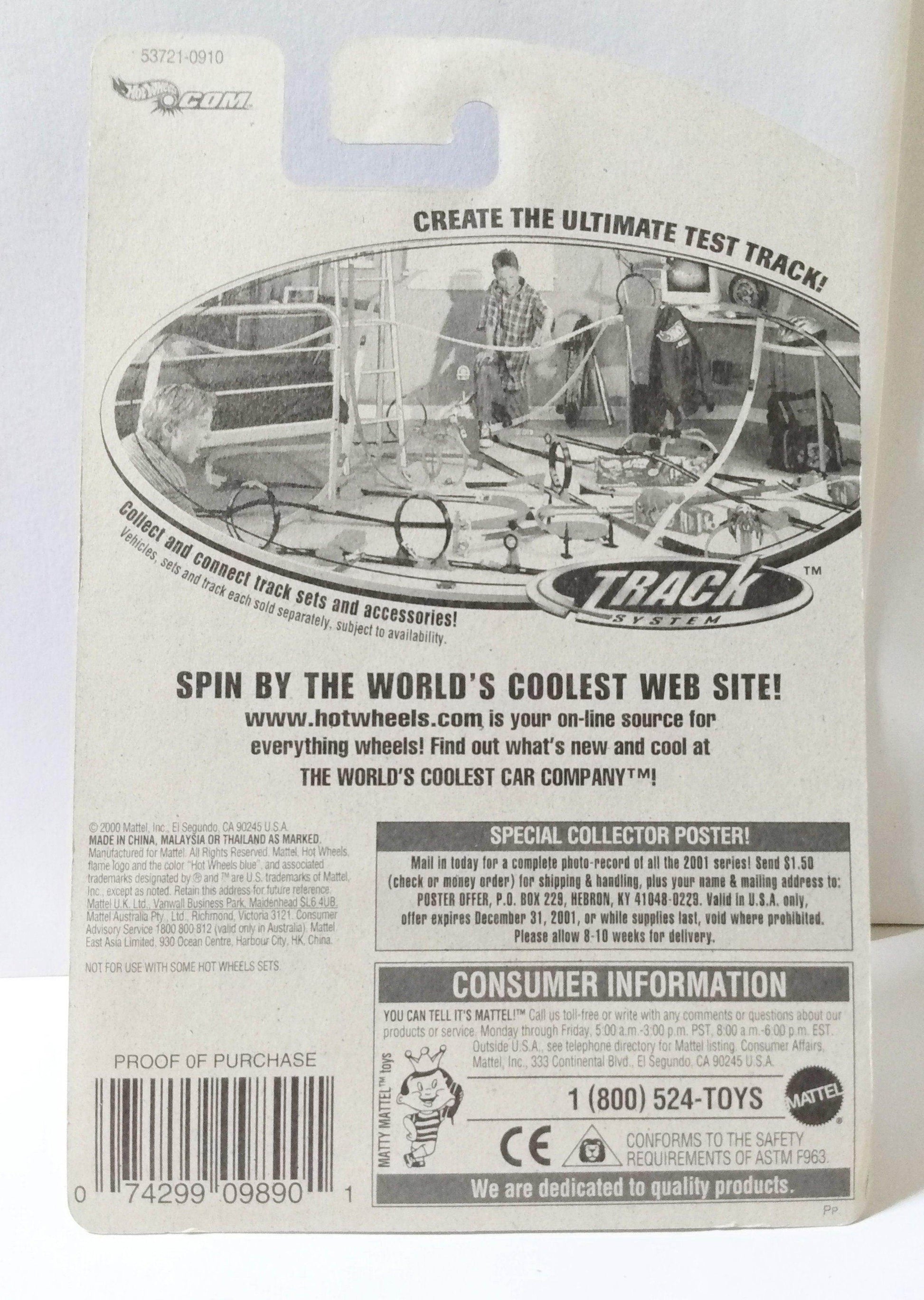 Hot Wheels 2001 Collector #182 Sooo Fast Dry Lakes Race Car - TulipStuff