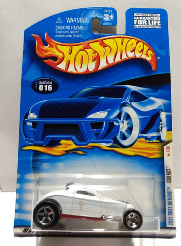 Hot Wheels 2001 First Editions Sooo Fast Dry Lakes Race Car #016 - TulipStuff