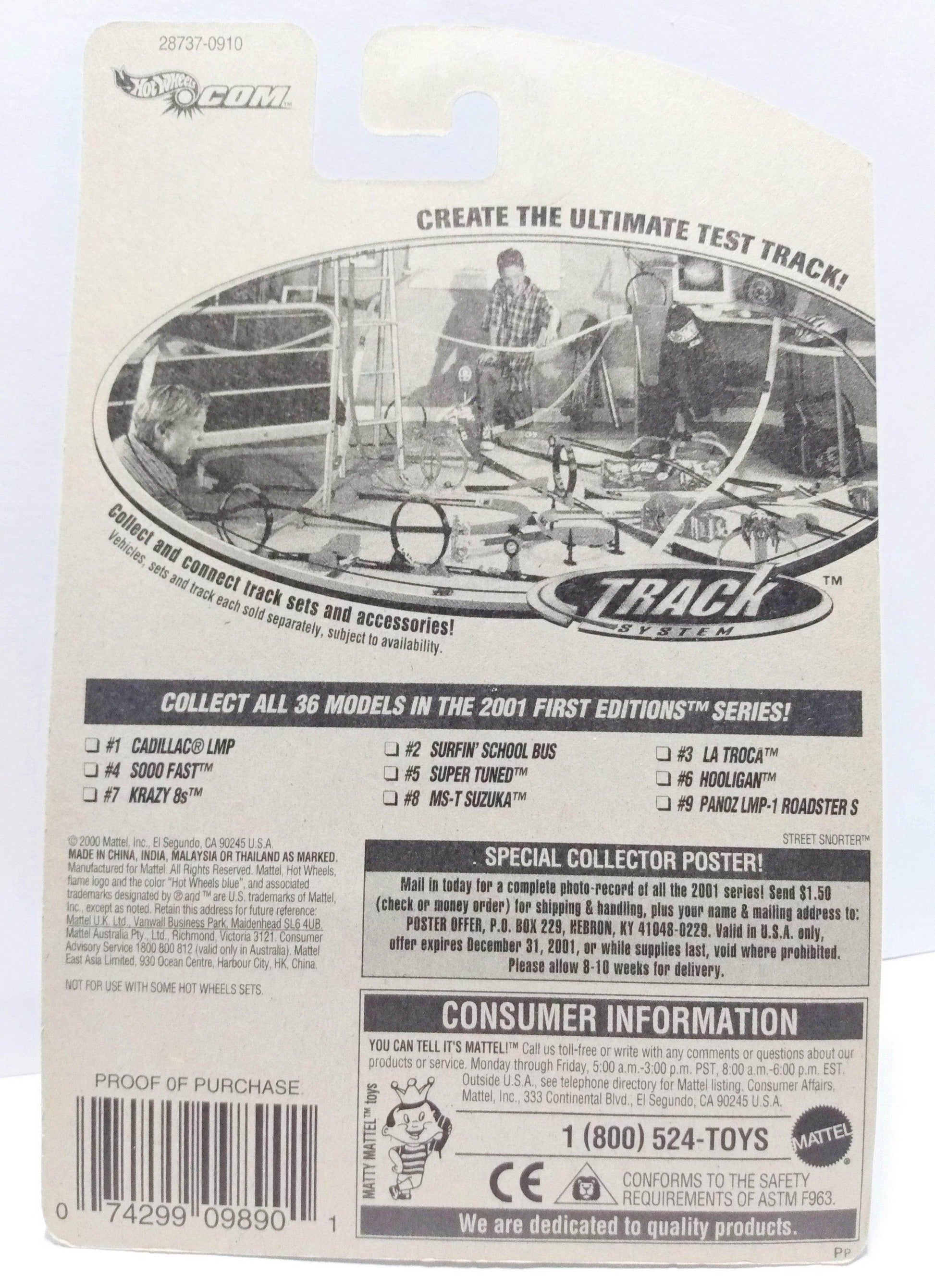 Hot Wheels 2001 First Editions Sooo Fast Dry Lakes Race Car #016 - TulipStuff