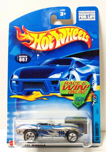 Hot Wheels 2002 Collector #067 '65 Chevrolet Corvette Convertible - TulipStuff