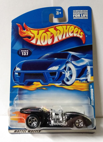 Hot Wheels 2001 Collector #137 Arachnorod Spider Concept Racer - TulipStuff