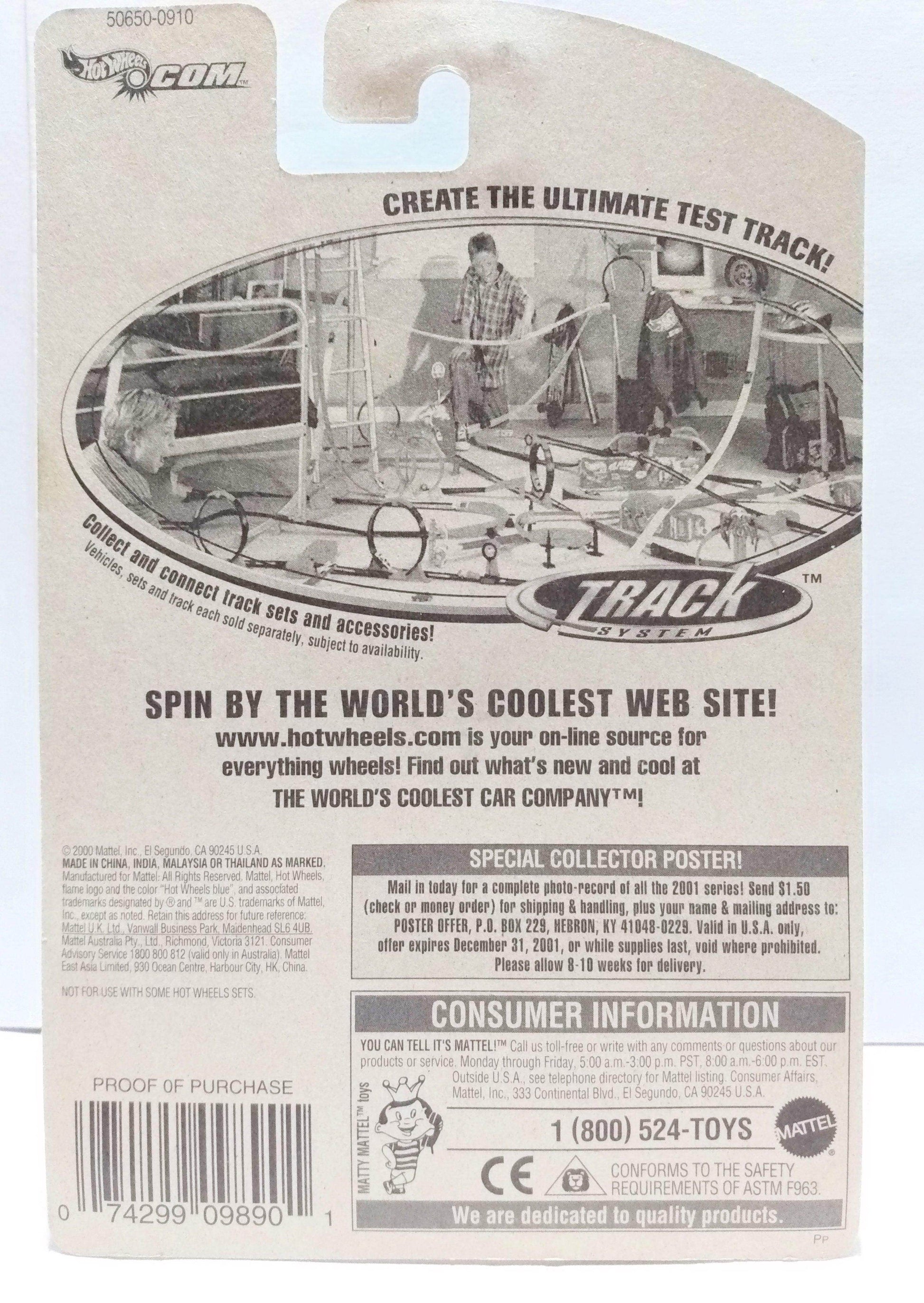 Hot Wheels 2001 Collector #120 Hammered Coupe Concept Car - TulipStuff