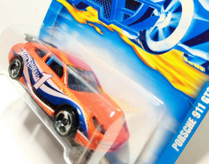 Hot Wheels 2001 Collector #214 Porsche 911 GT3 Cup Sports Car - TulipStuff