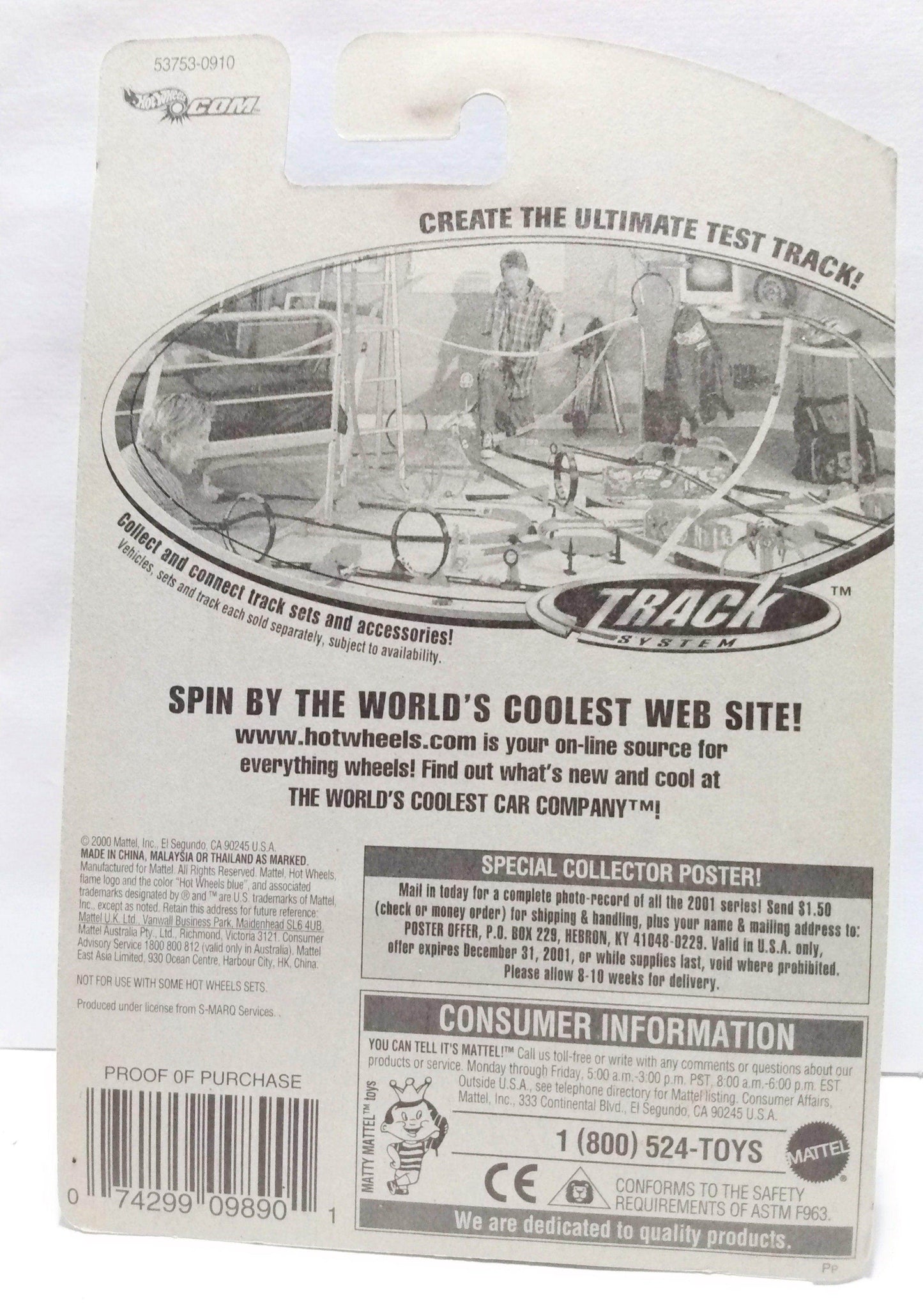 Hot Wheels Collector 2001 #224 Shadow Mk IIa Racing Car - TulipStuff