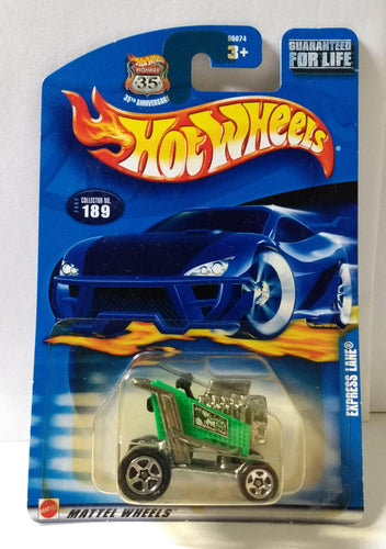 Hot Wheels 2002 Collector #189 Express Lane Shopping Cart - TulipStuff