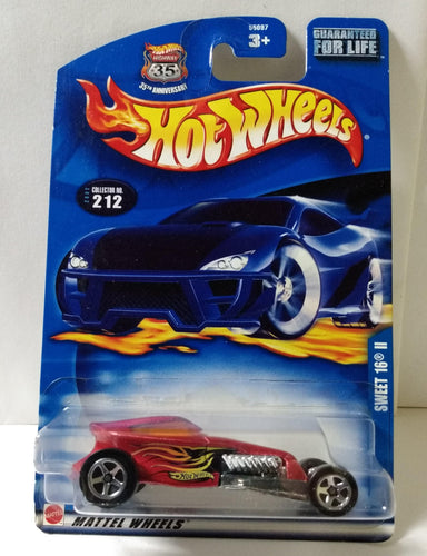 Hot Wheels 2002 Collector #212 Sweet 16 II Concept Car - TulipStuff