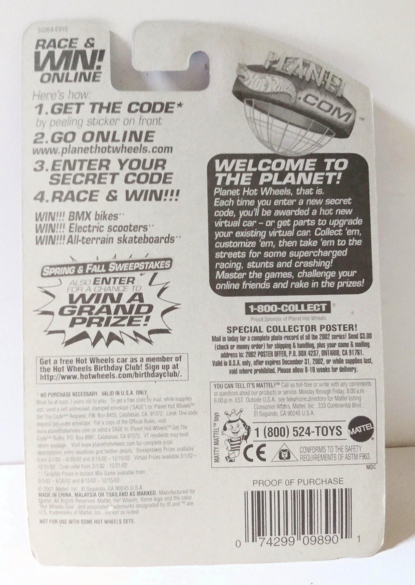 Hot Wheels 2002 Collector #169 Enforcer Military Sprint Buggy - TulipStuff