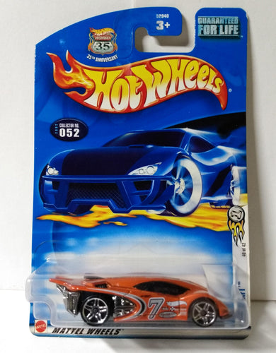 Hot Wheels 2002 First Editions Side Draft Collector 2002 #052 - TulipStuff