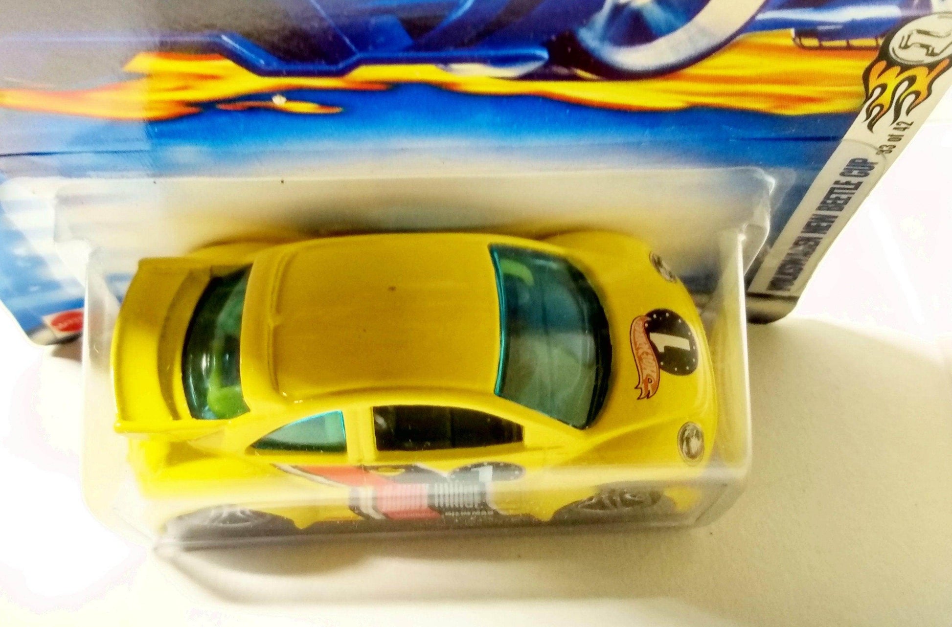 Hot Wheels 2002 First Editions Volkswagen New Beetle Cup Collector 045 - TulipStuff