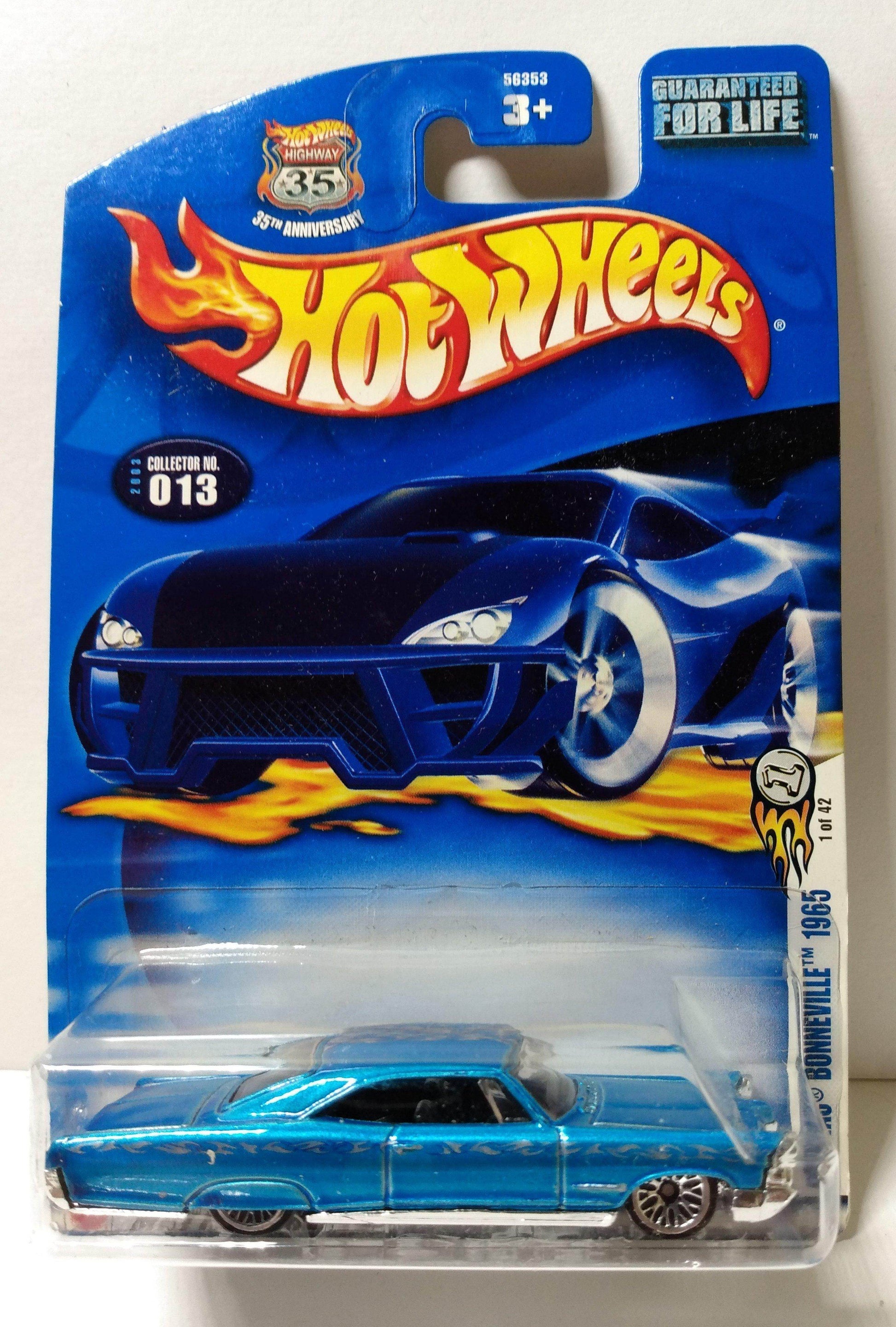 Hot Wheels 2003 First Editions '65 Pontiac Bonneville Collector #013 - TulipStuff