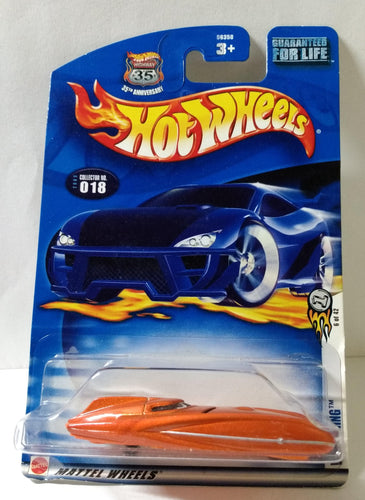 Hot Wheels 2003 First Editions Wild Thing 3-Wheel Car Collector #018 - TulipStuff