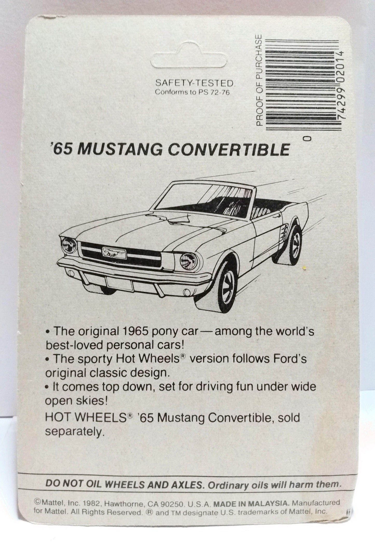 Hot Wheels #2014 Hot Ones Hot Bird Pontiac Firebird Malaysia 1982 - TulipStuff