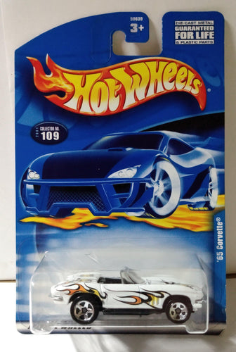 Hot Wheels 2001 Collector #109 '65 Chevrolet Corvette Convertible - TulipStuff