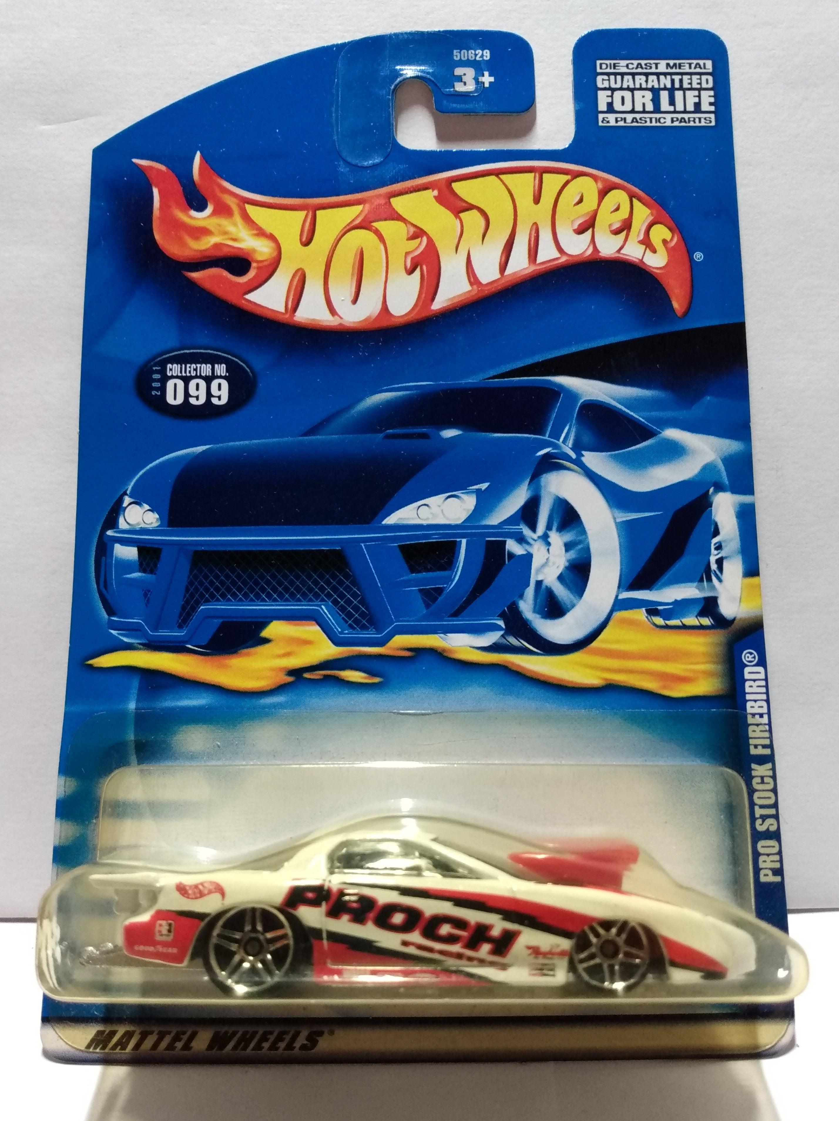 Hot Wheels 2001 Collector #099 Pro Stock Firebird Pontiac Racing Car ...